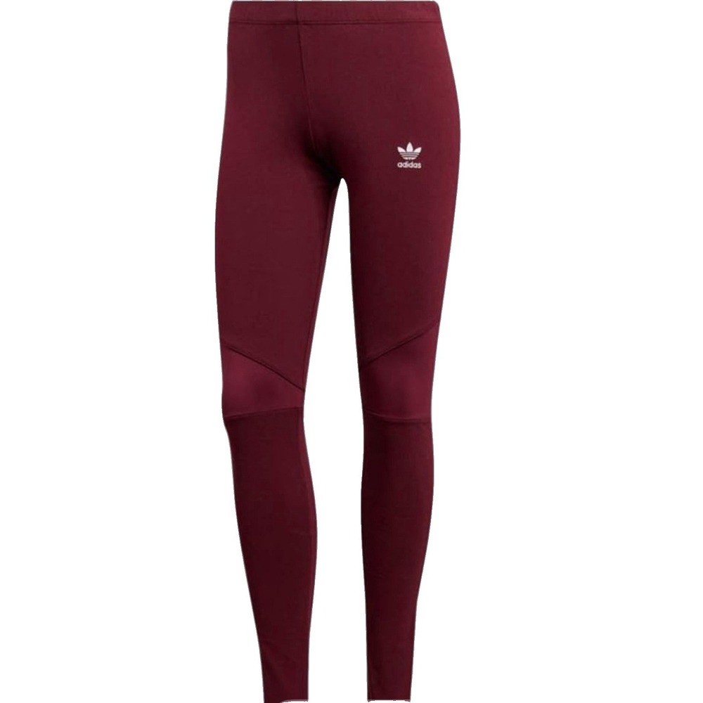Adidas Originals Women's Cotton Burgundy Colorado Leggings size M